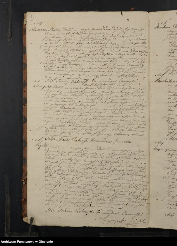image.from.unit.number "Akta Urodzenia, Zeyścia y Małżeństw Gminy Janowskiey Obwodu Przasnyskiego Wojewodztwa Płockiego za Rok 1834"