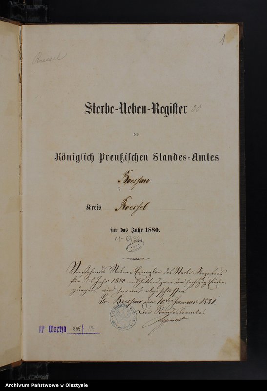 image.from.unit.number "Sterbe-Neben-Register Nr 1 - 62"