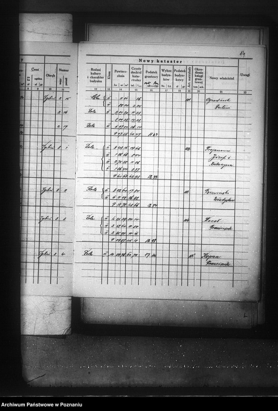 Obraz 18 z jednostki "Ostateczny rejestr pomiarowy majątku Trzebień i Wudzynek powiatu bydgoskiego"
