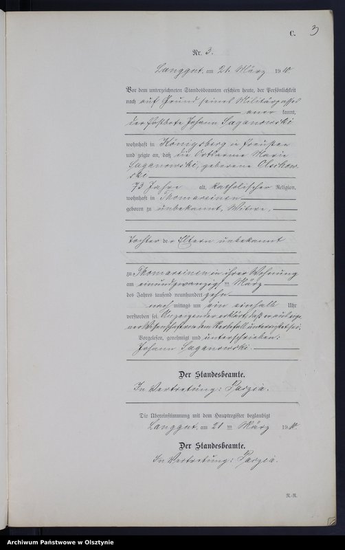 image.from.unit.number "Sterbe-Neben-Register Nr 1 - 20"