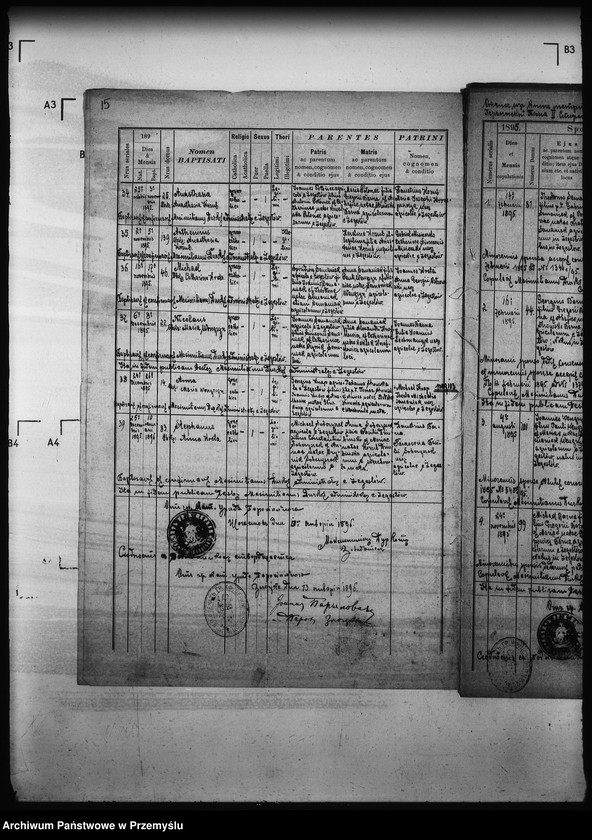 image.from.unit.number "[Kopie ksiąg metrykalnych parafii Żegiestów z filią Zubrzyk (dekanat Muszyna)]"