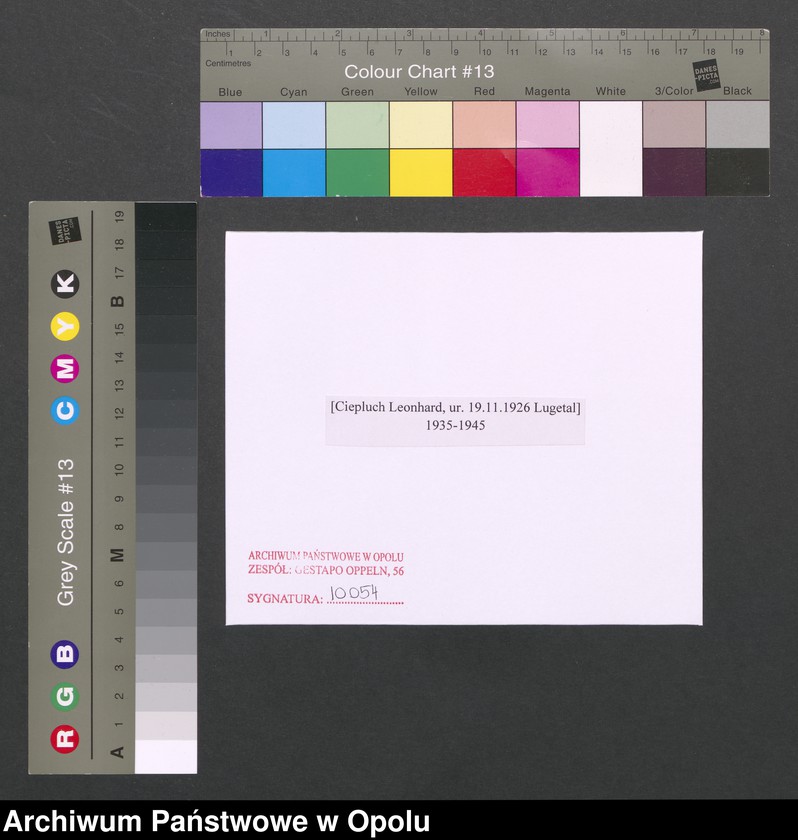 Obraz 2 z jednostki "[Ciepluch Leonhard, ur. 19.11.1926 Lugetal]"