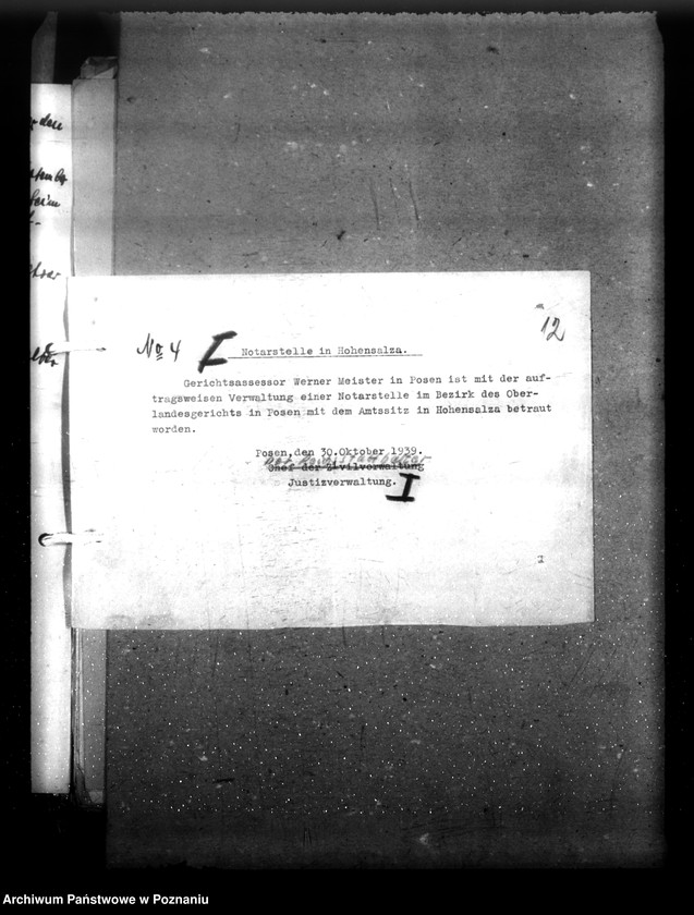 Obraz 17 z jednostki "Verordnungsblatt (Schriftwechsel) des Cheft der Zivilverwaltung"