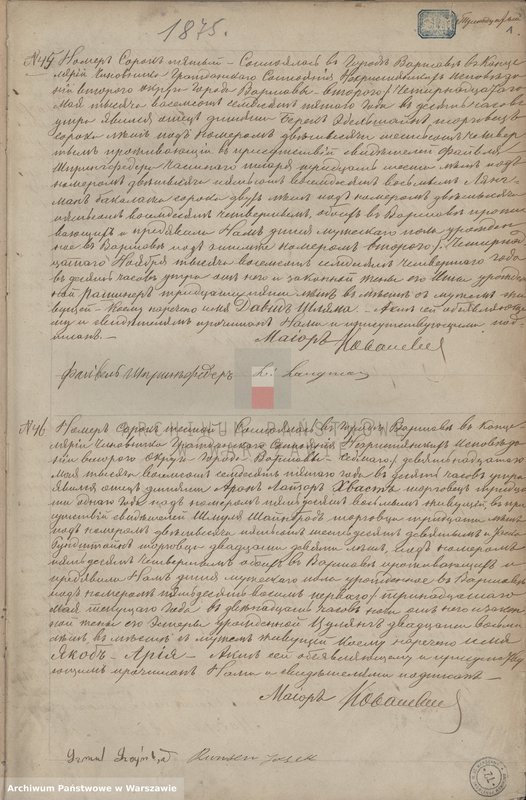 image.from.unit.number "Akta urodzeń, małżeństw i zgonów - cyrkuł I/XI"