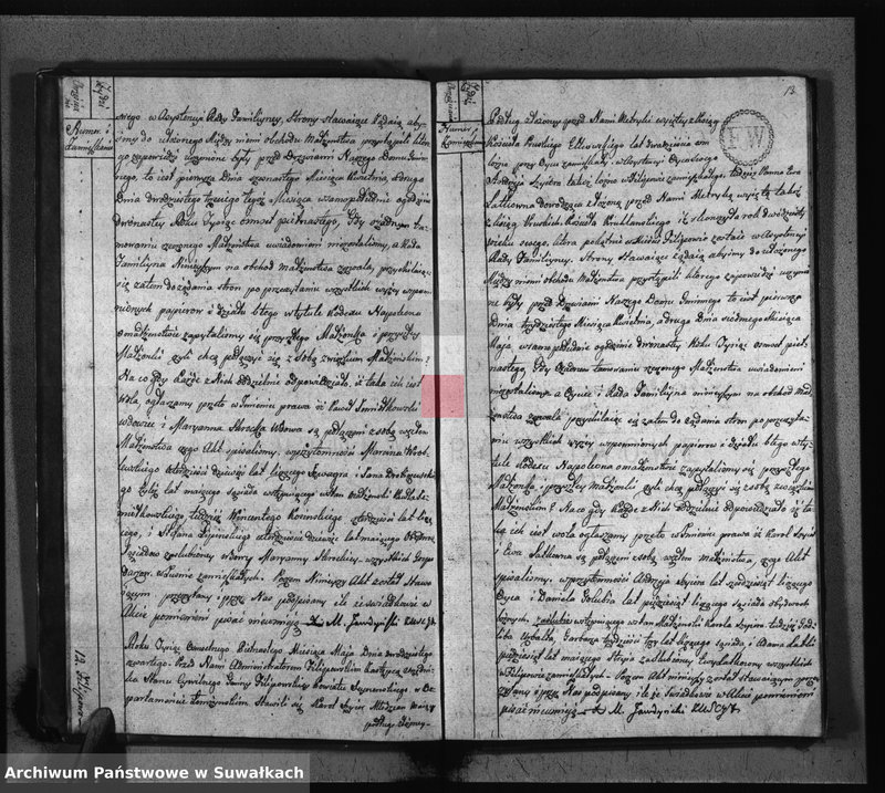 image.from.unit.number "Akta Zaślubionych Gminy Filipowskiey od 1-go Stycznia 1815 Roku"