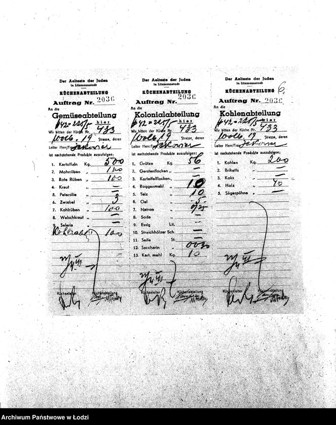 Obraz 9 z jednostki "[Kuchnia nr 433, ul. Wolborska 19. Działalność kuchni]"