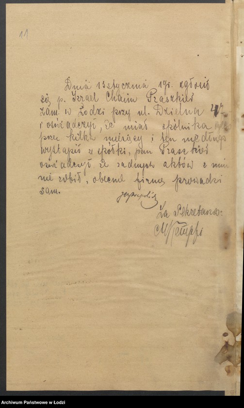 Obraz 13 z jednostki "Izrael Chaim Praszkier- sprzedaż farb"