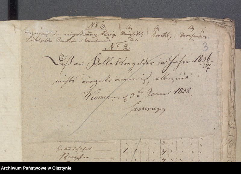 image.from.unit.number "Beläge zu der Widminnenschen Kirchen Kassen rechnung pro 1836/37"