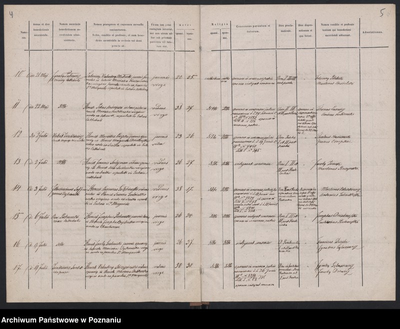 Obraz 5 z jednostki "Księga małżeństw"