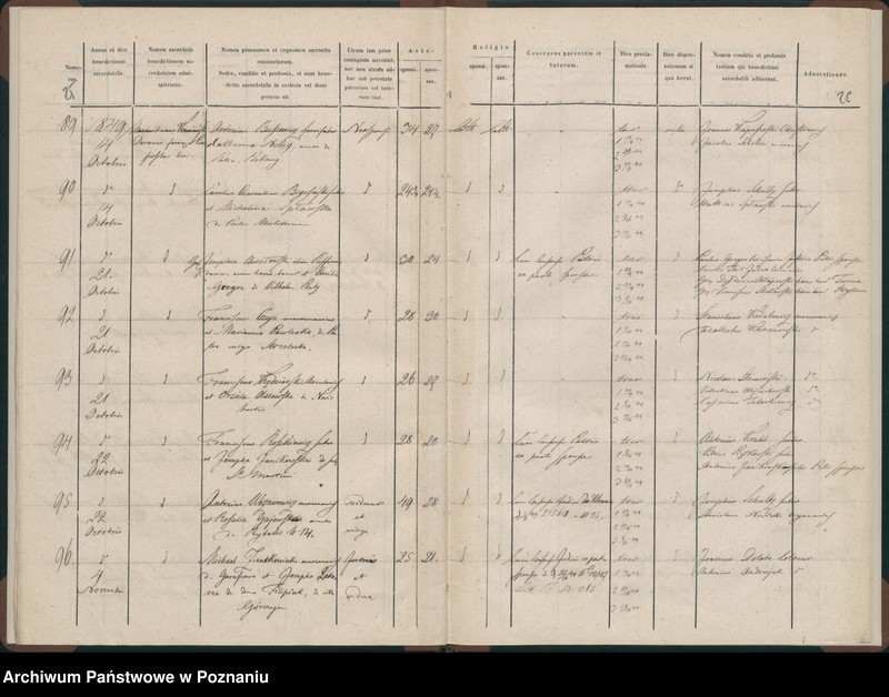 Obraz 17 z jednostki "Księga małżeństw"