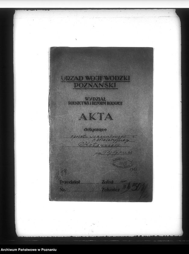 Obraz 4 z jednostki "Operat szacunkowy parcelacyjny majątku Kotomierz powiatu bydgoskiego"