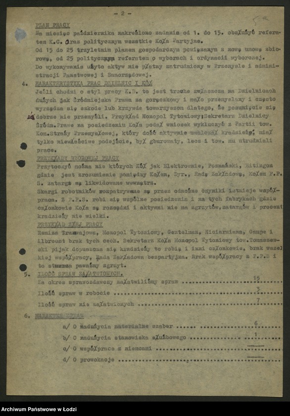 Obraz 6 z jednostki "Sprawozdania [z działalności]"