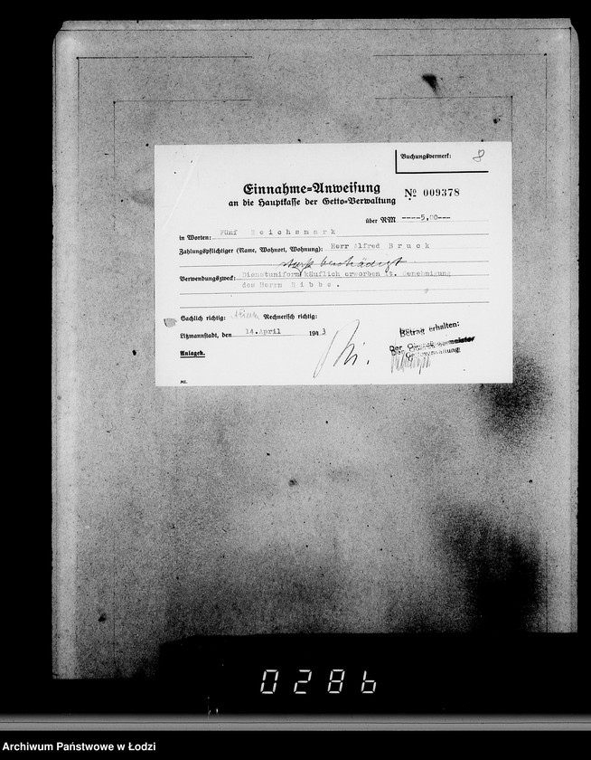 Obraz 12 z jednostki "Ausgeschiedene Dienstuniformen"