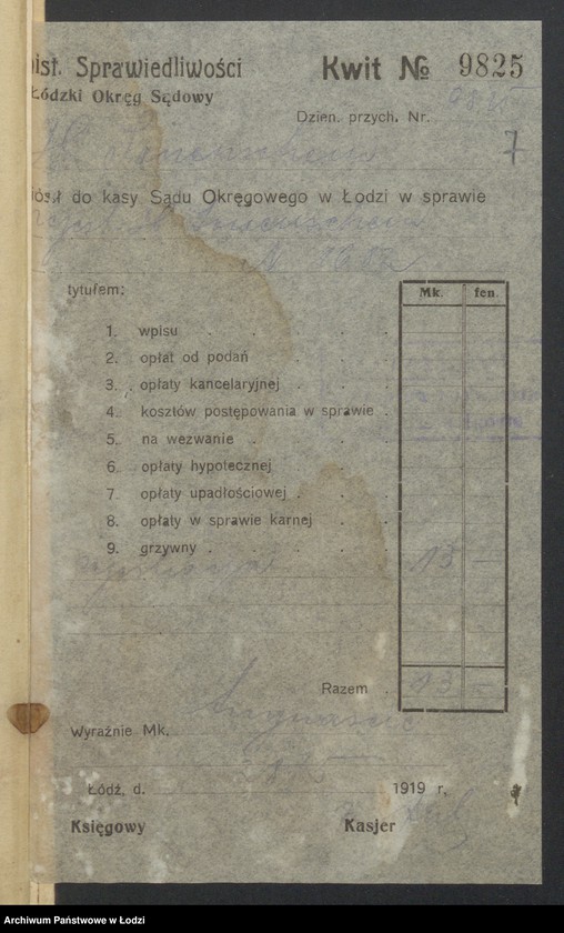 Obraz 9 z jednostki "Chaim Sonenschein- sprzedaż dodatków krawieckich"