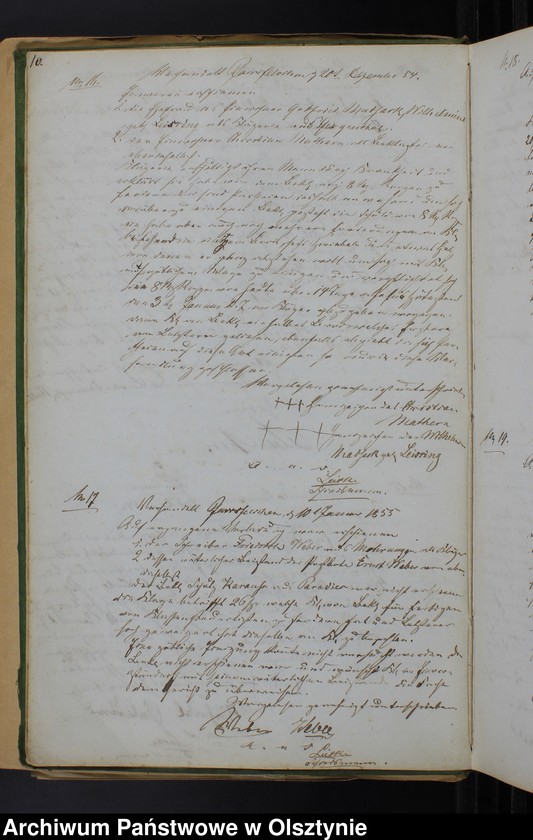 image.from.unit.number "Protocoll-Buch von dem ländliche Kirchspiels Mohrungen"
