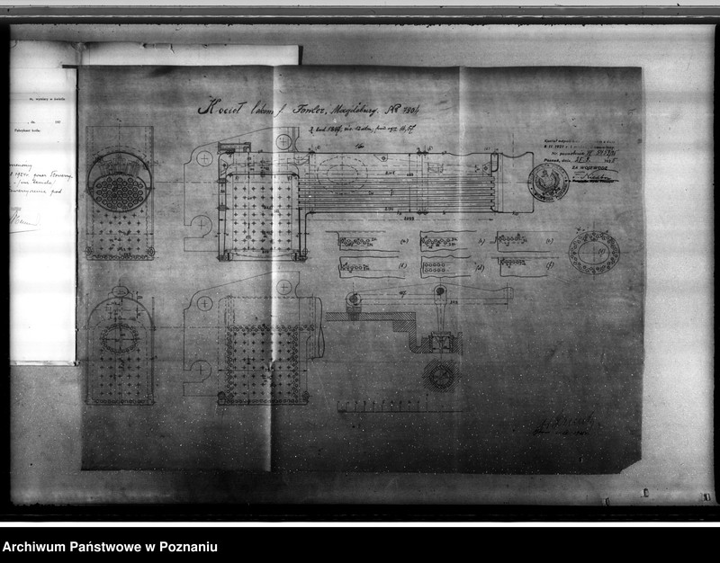 Obraz 9 z jednostki "Majątek Borowo pow. kościański, własność O. Bernuthe nr woj. kotła 5856"