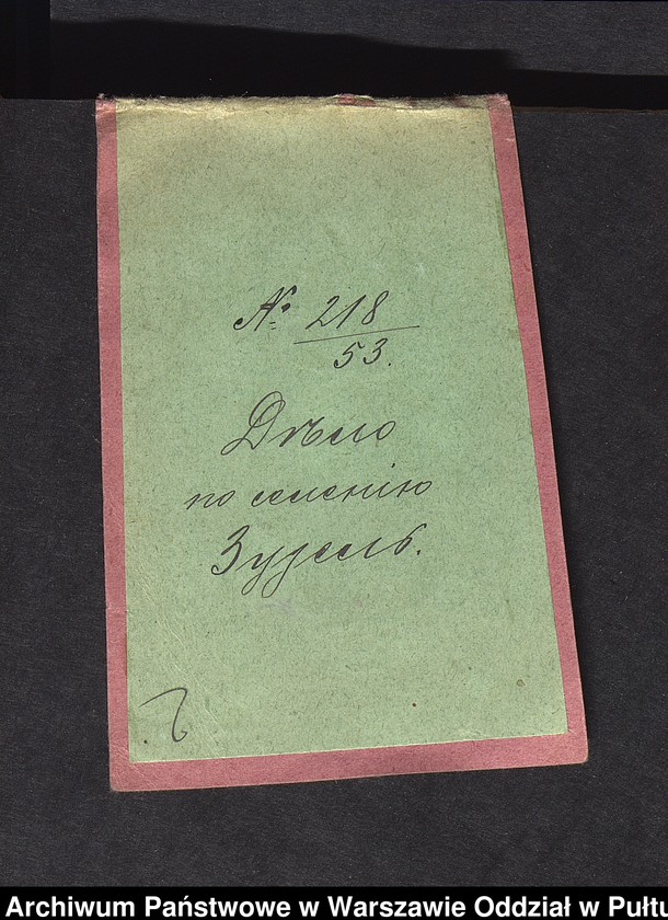 image.from.unit.number "O urządzaniu chłopów byłej rządowej wsi Zuzel wchodzącej w skład byłej ekonomii Kałęczyn, gm. Szulborze Koty"