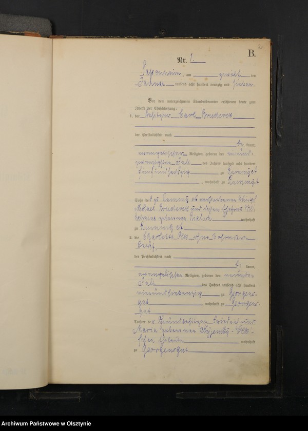 image.from.unit.number "Heiraths-Haupt-Register Nr 1 - 40"