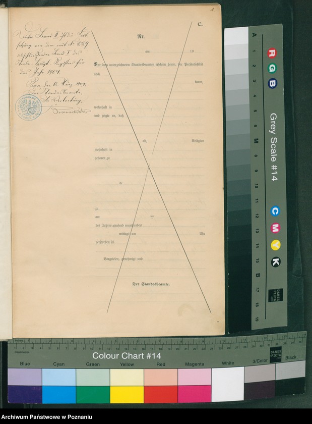 Obraz 3 z jednostki "Księga miejscowa zgonów tom II"