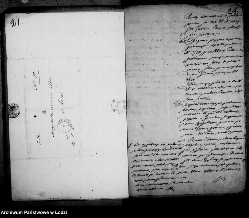 Obraz 19 z jednostki "Akta tyczące się pożyczki bankowej Juliusza Knolla"