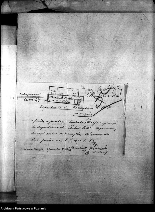 Obraz 11 z jednostki "Budżet - korespondencje"