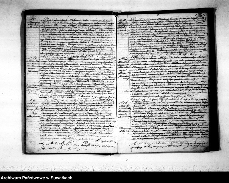 Obraz 7 z jednostki "[Duplikat akt urodzonych, zaślubionych i zmarłych]"