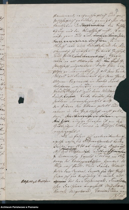 Obraz 11 z jednostki "A. betr. den Gutsbesitzer Hippolit von Turno"