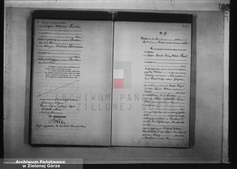 Obraz 13 z jednostki "[Księga aktów małżeństw rok 1896]"
