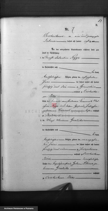 Obraz 16 z jednostki "Księga małżeństw"