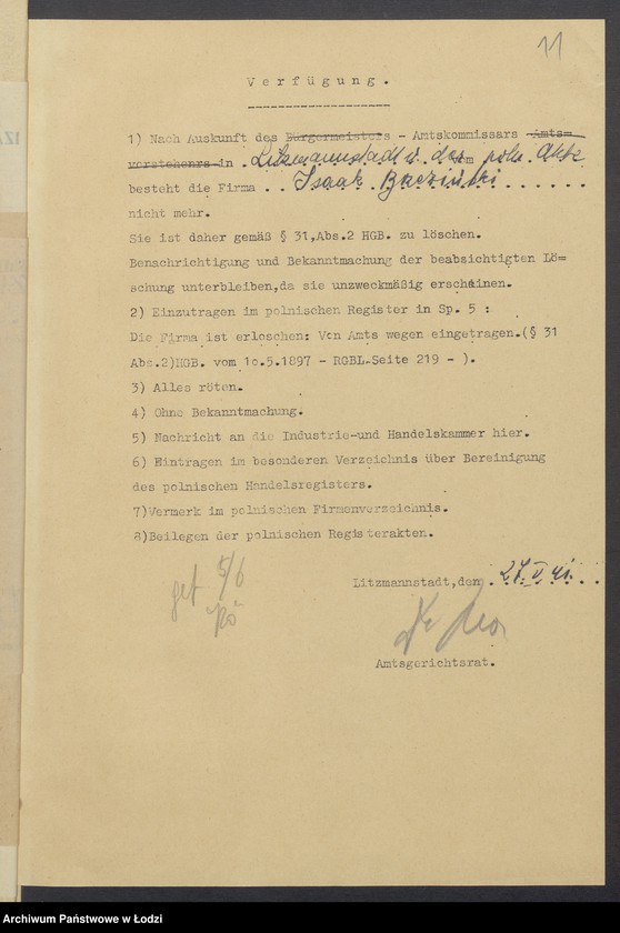 Obraz 13 z jednostki "Jsaak Brzeziński- sprzedaż żelaza"