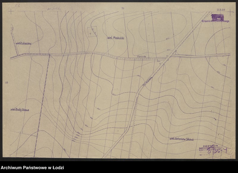 Obraz 4 z jednostki "Plan m. Łodzi 1:2000. Sekcja NO66"