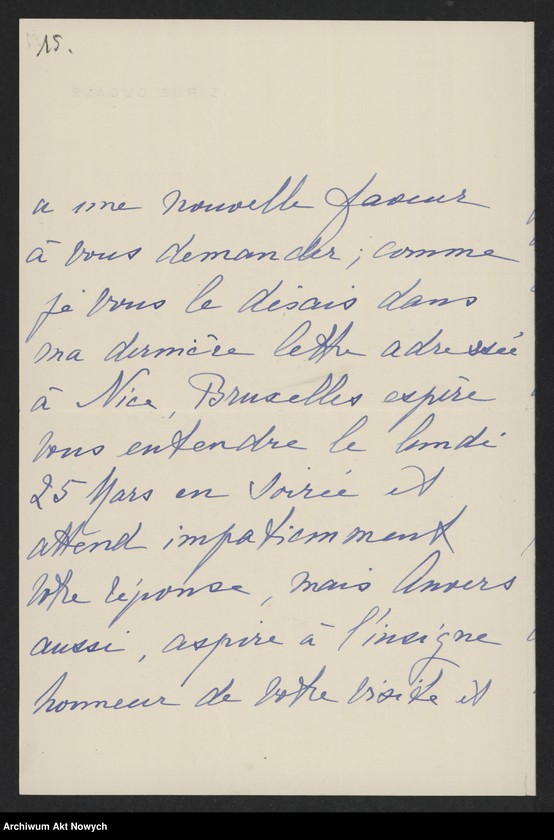 image.from.unit.number "Hymans Paul i Thérese; Załączniki: a) zaproszenie; b) wycinek prasowy; L.13 (odpowiedzi - rękopisy)"