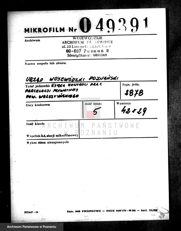 image.from.unit.number "/Księga kontroli prac parcelacji prywatnej powiatu wolsztyńskiego/"