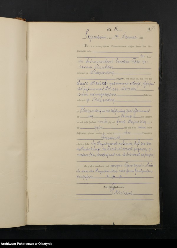 image.from.unit.number "Geburts-Haupt-Register Nr 1 - 264"