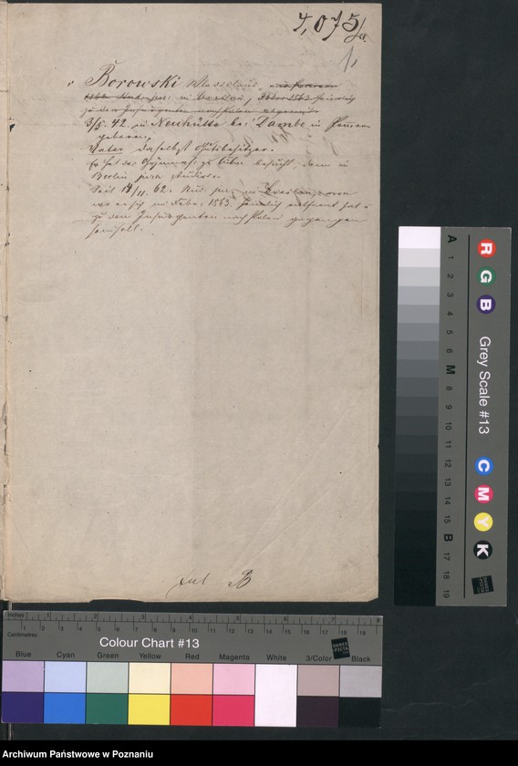 Obraz 4 z jednostki "A. betr. die Studenten Wladislaus und Anton Borowski"