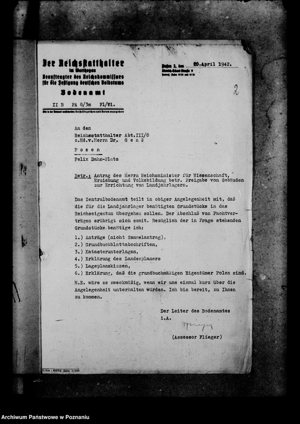 Obraz 6 z jednostki "Überführung von Landjahrkagern in Reichseigentum"