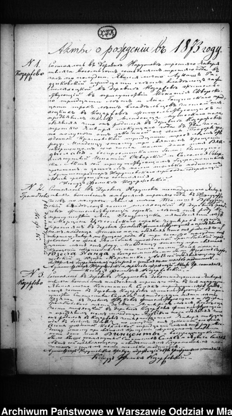 image.from.unit.number "Akta urodzeń, mnałżeństw, zgonów"