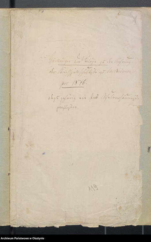 image.from.unit.number "Beläge zu der Rechnung des Kirchspielsschulkasse zu Widminnen"