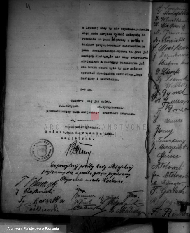 Obraz 8 z jednostki "Członkowie magistratu miasta Kożmina"