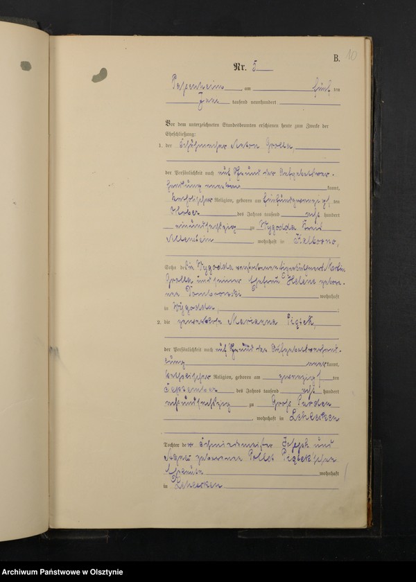 image.from.unit.number "Heiraths-Haupt-Register Nr 1 - 31"