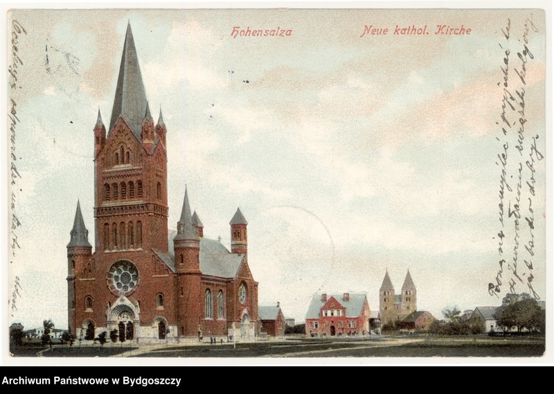 image.from.unit.number "Hohensalza. Neue kathol[katholische] Kirche"
