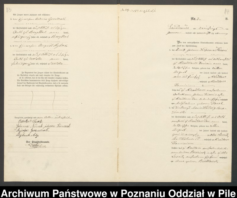 image.from.unit.number "Księga małżeństw"