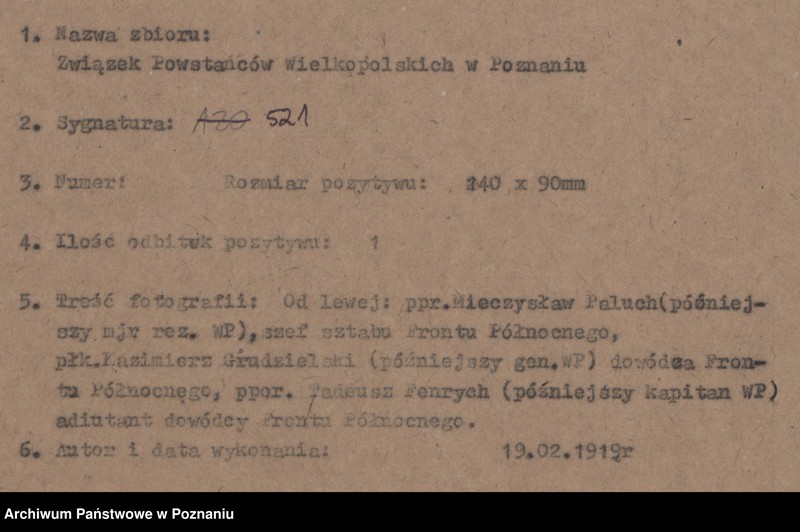 Obraz 4 z jednostki "Pierwsza przysięga powstańców w Łabiszynie."