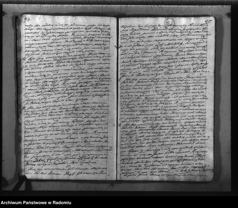 image.from.unit.number "Księga urzędnika stanu cywilnego parafii Głowaczew na rok 1815"