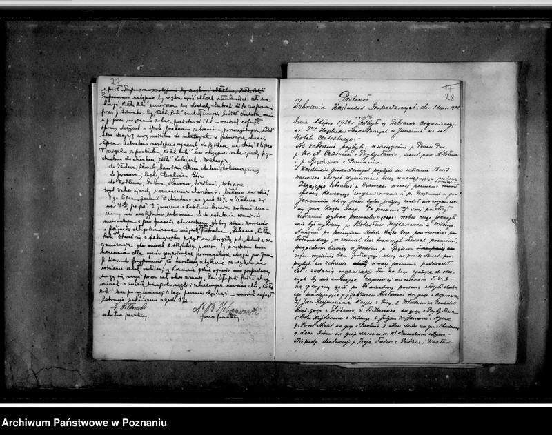 Obraz 18 z jednostki "Protokoły zebrań"