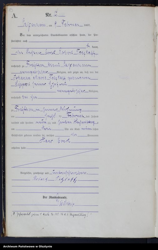 image.from.unit.number "Geburts-Haupt-Register Nr 1 - 81"