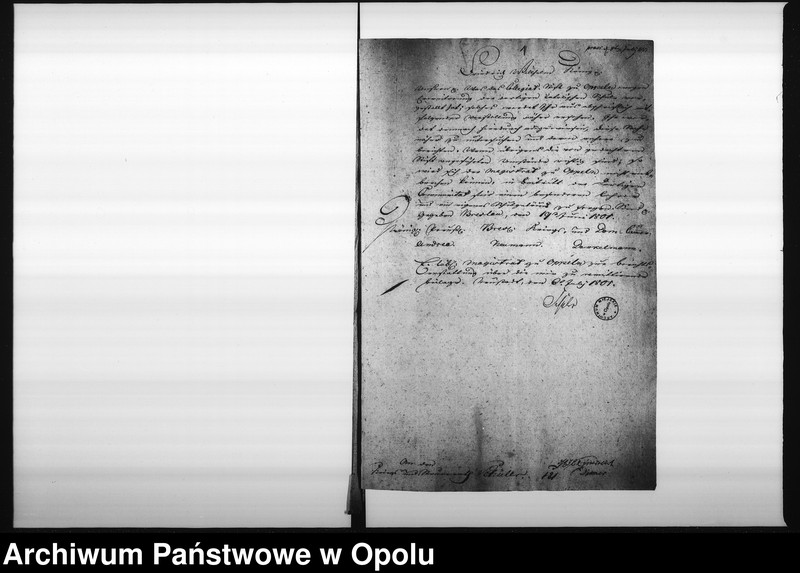 Obraz 5 z jednostki "Acta Specialia des Magistrats zu Oppeln wegen Vergrösserung der katholischen Stadt-Schule hieselbst"