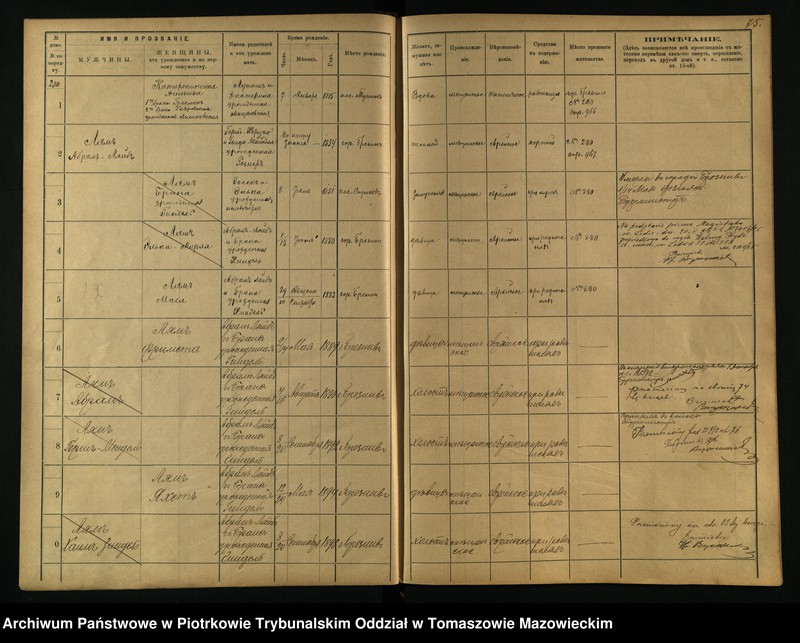 image.from.unit.number "[Księga ludności stałej miasta Brzezin tom V]"