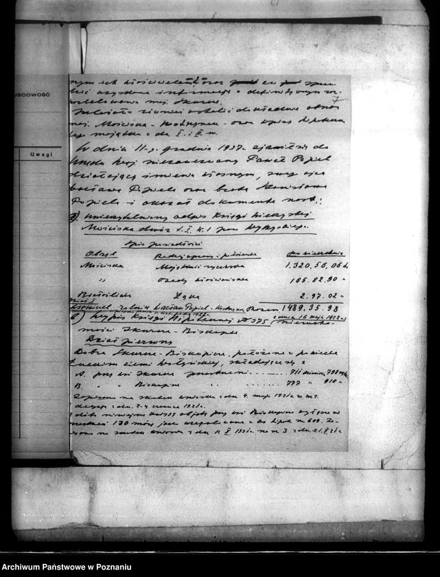 Obraz 11 z jednostki "Ustalenie podstawowych norm władania majątkiem Mościska powiat wyrzyskiego"