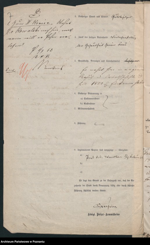 Obraz 10 z jednostki "A. betr. Stanislaus von Wierusz-Kowalski"